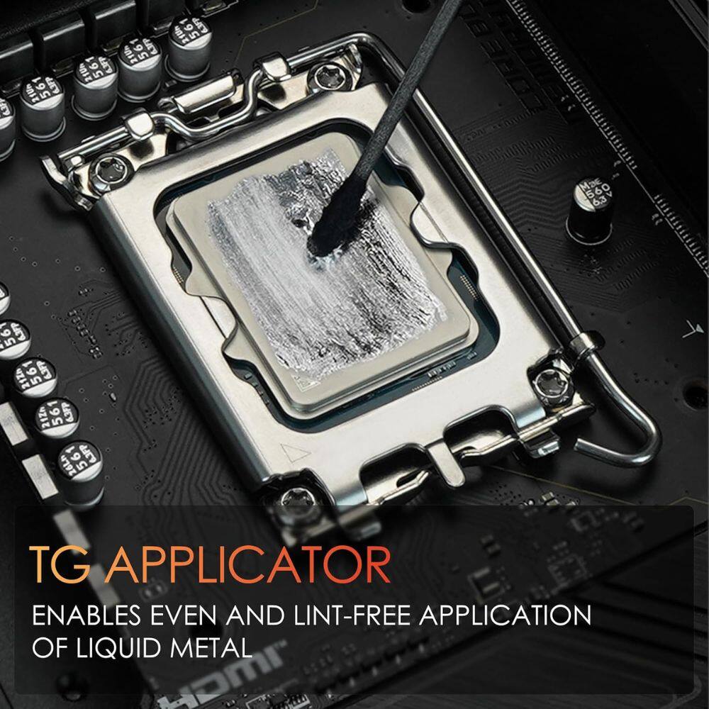 TG APPLICATOR  
ENABLES EVEN AND LINT-FREE APPLICATION OF LIQUID METAL
