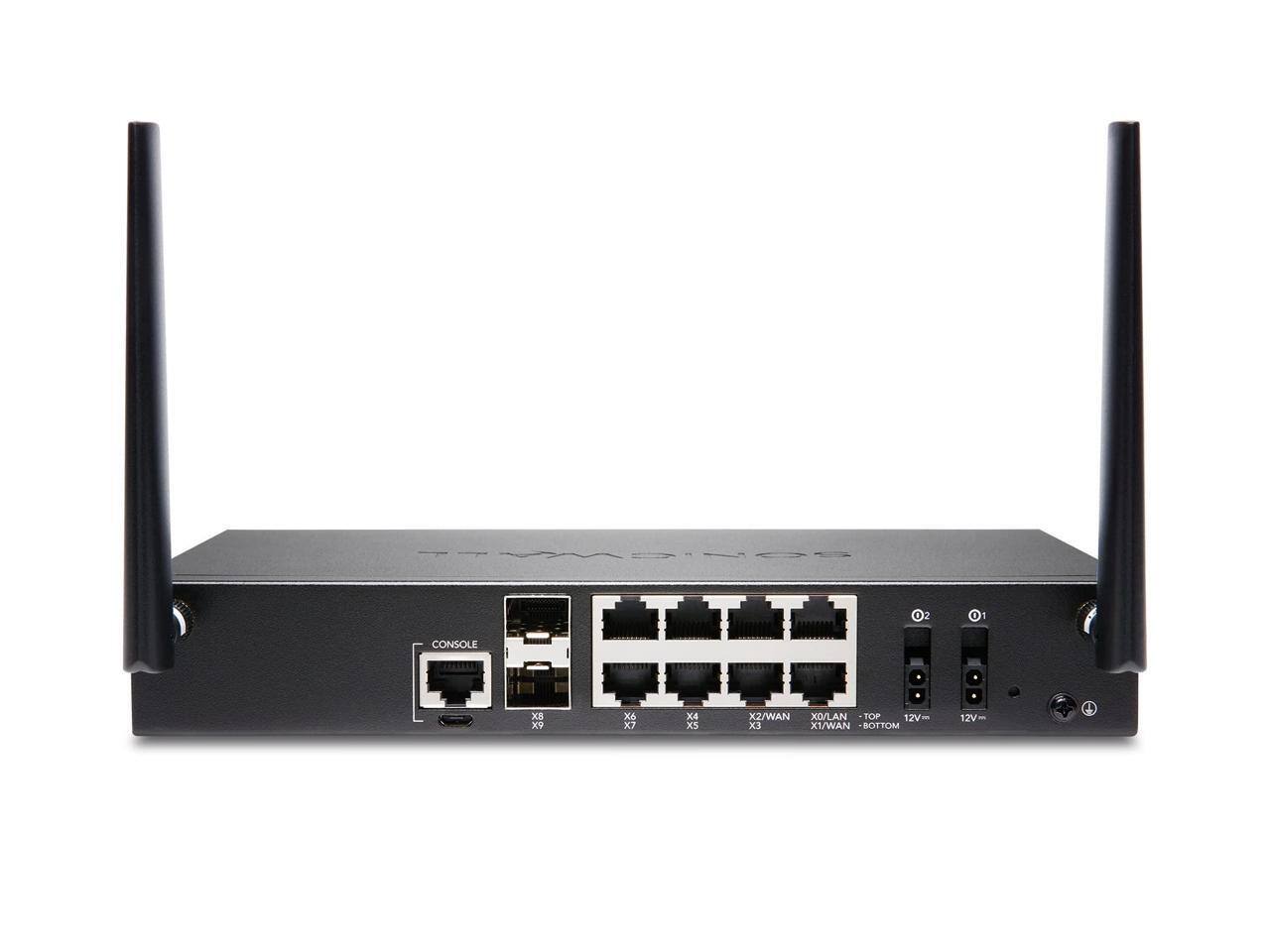 CONSOLE  
X9  
X6 X7  
X4 XS  
X2/WAN X0/LAN TOP 12V  
X3 X1/WAN BOTTOM 12V