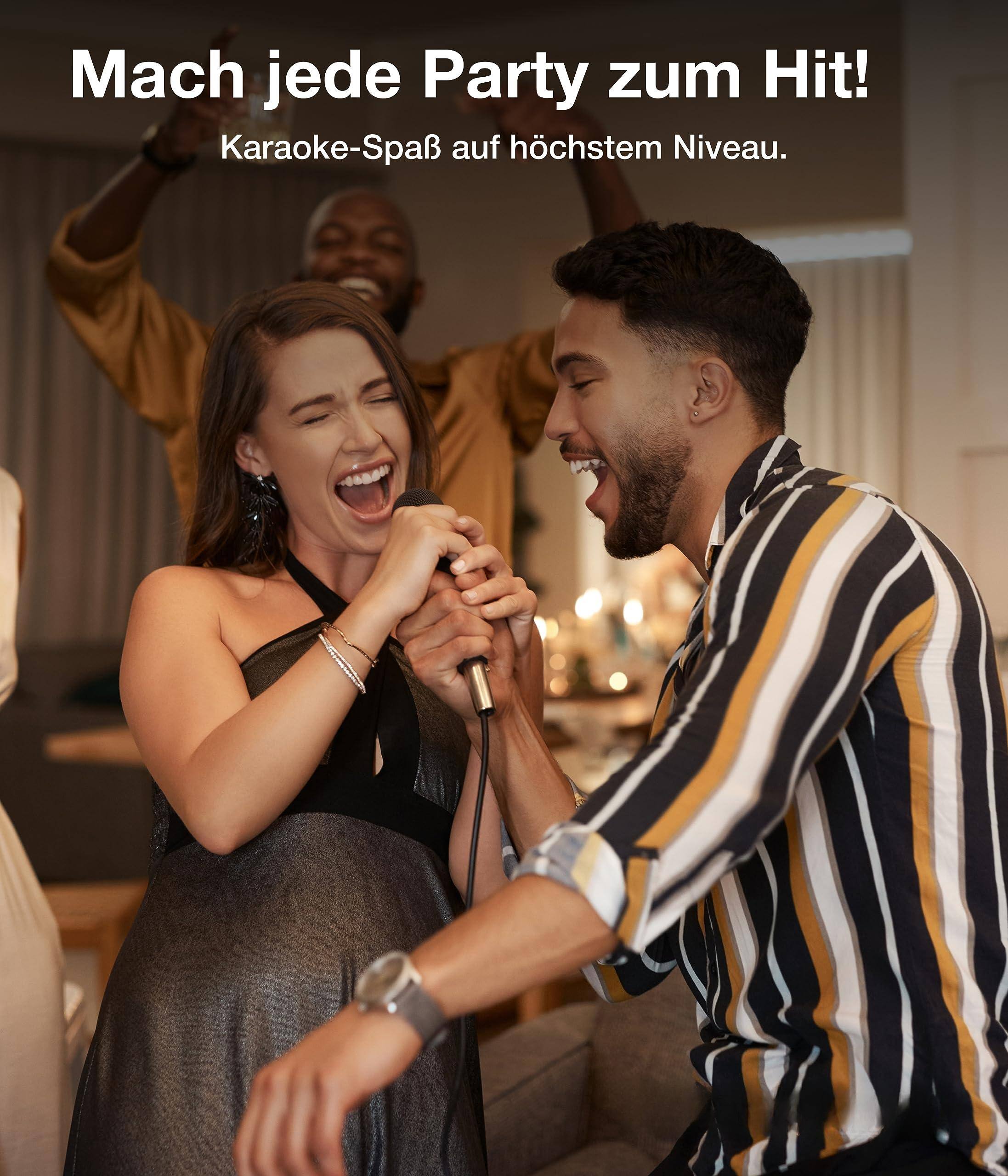 Mach jede Party zum Hit!  
Karaoke-Spaß auf höchstem Niveau.