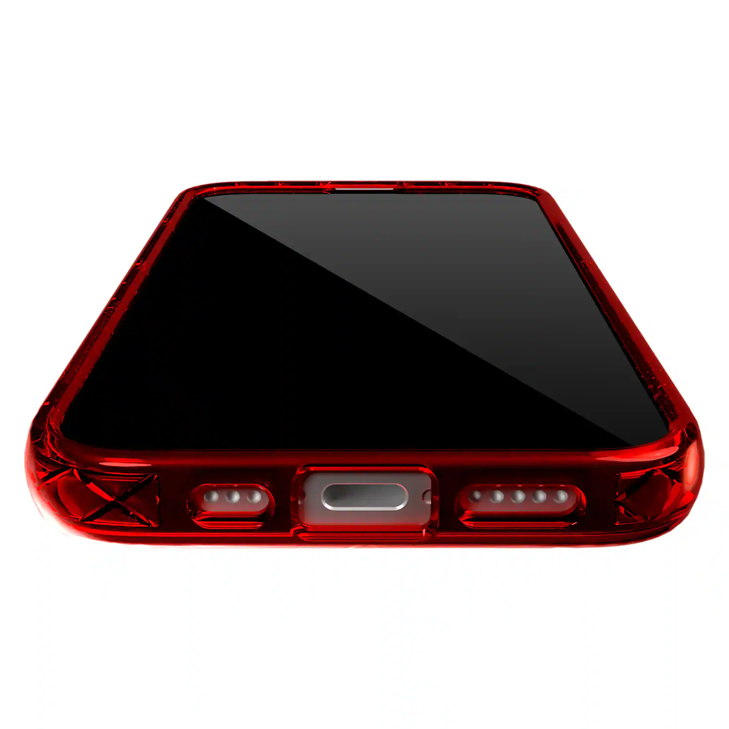Back. Cellhelmet - Cellhelmet Ca-120-lr Altitude X Series Case For Iphone 16e (lava Red) - red.