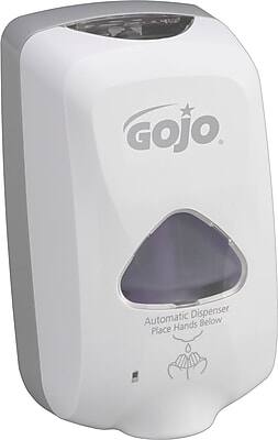 GOJO Automatic Dispenser  
Place Hands Below