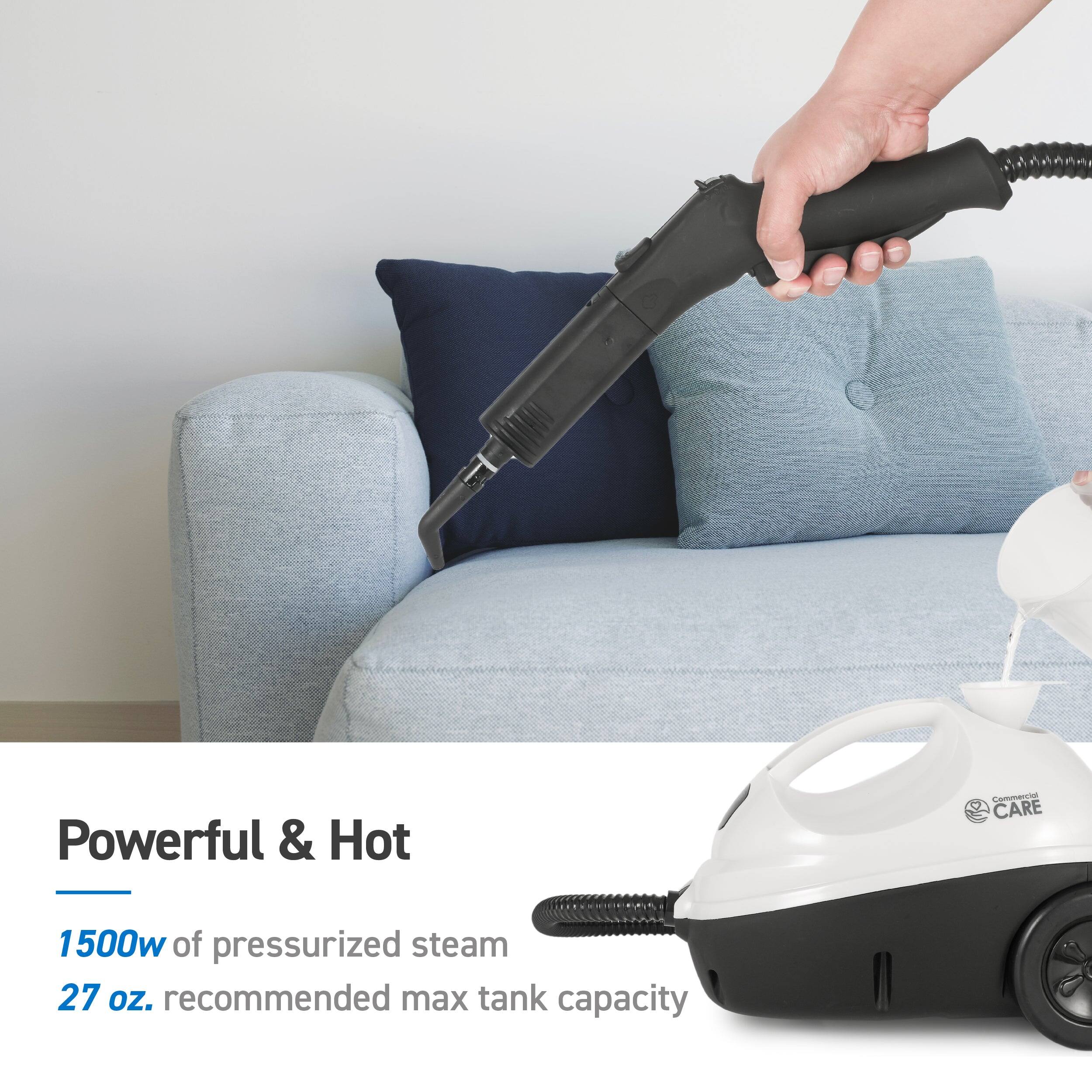 Powerful & Hot

Snara CARE

1500w of pressurized steam
27 oz. recommended max tank capacity