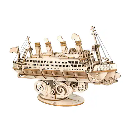 Front. 3D Puzzle - DIY 3D Puzzle - Cruise Ship - 145pcs.