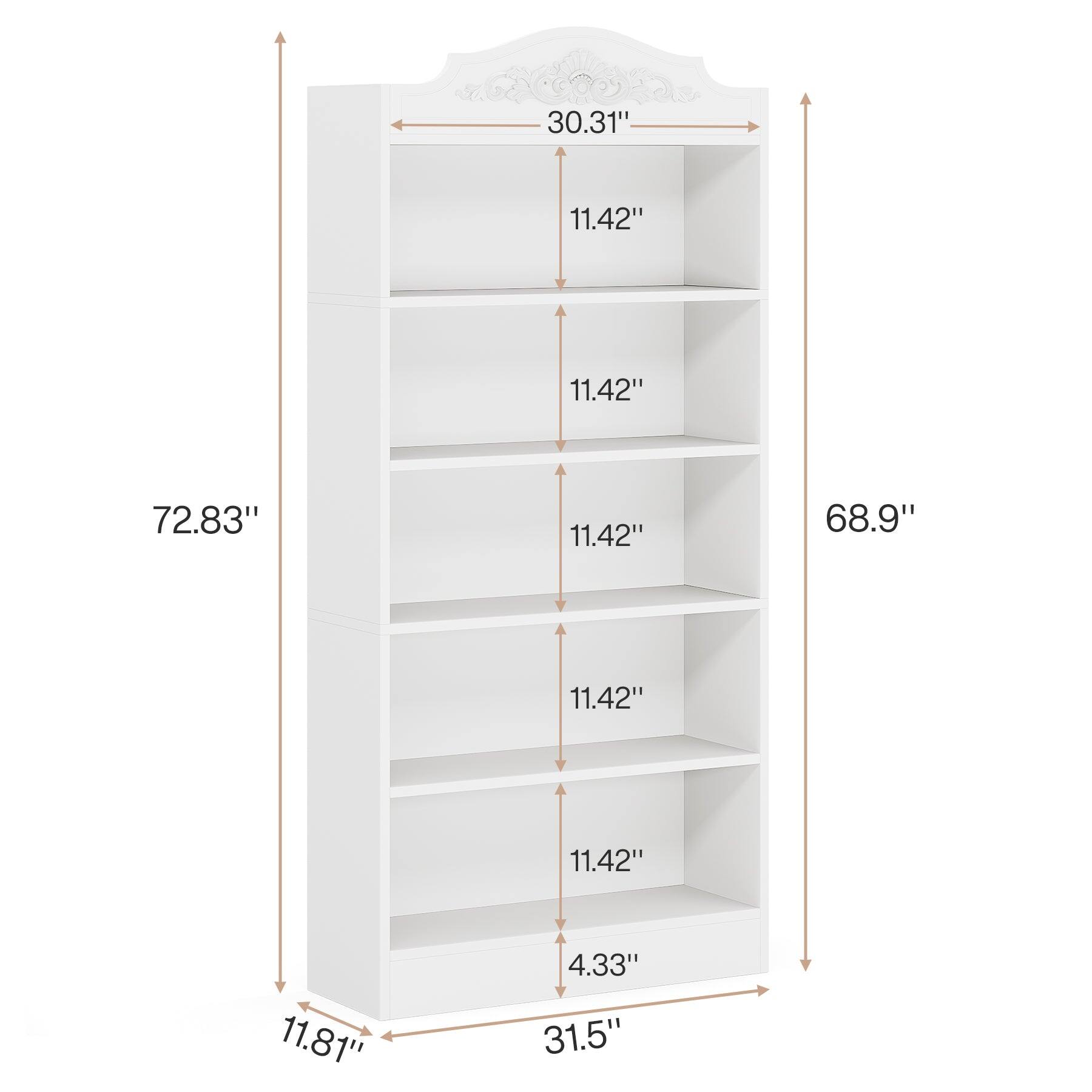 30.31"  
11.42"  
11.42"  
72.83"  
11.42"  
68.9"  
11.42"  
11.42"  
11.81"  
4.33"  
31.5"