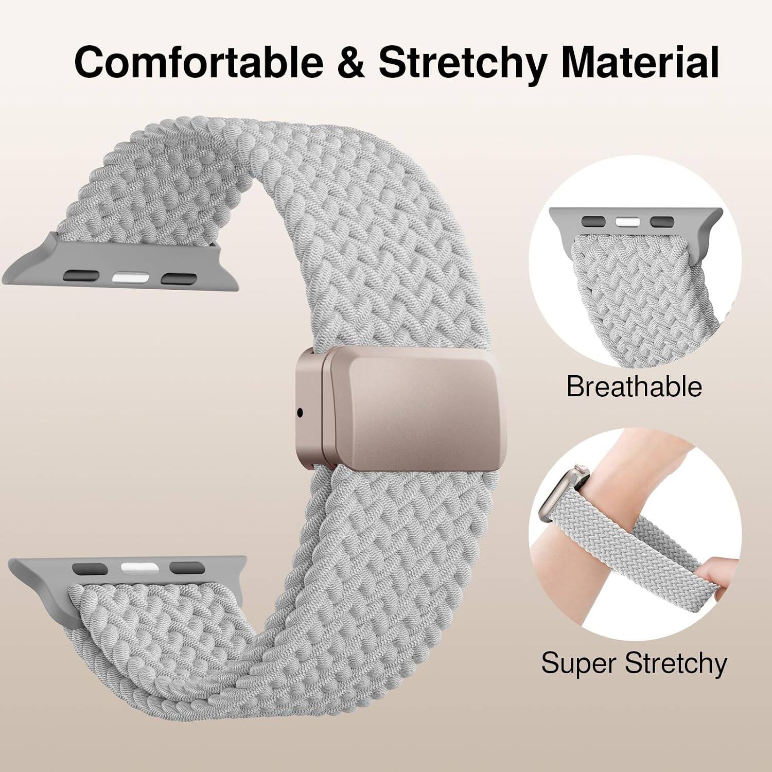 Comfortable & Stretchy Material  
Breathable  
Super Stretchy