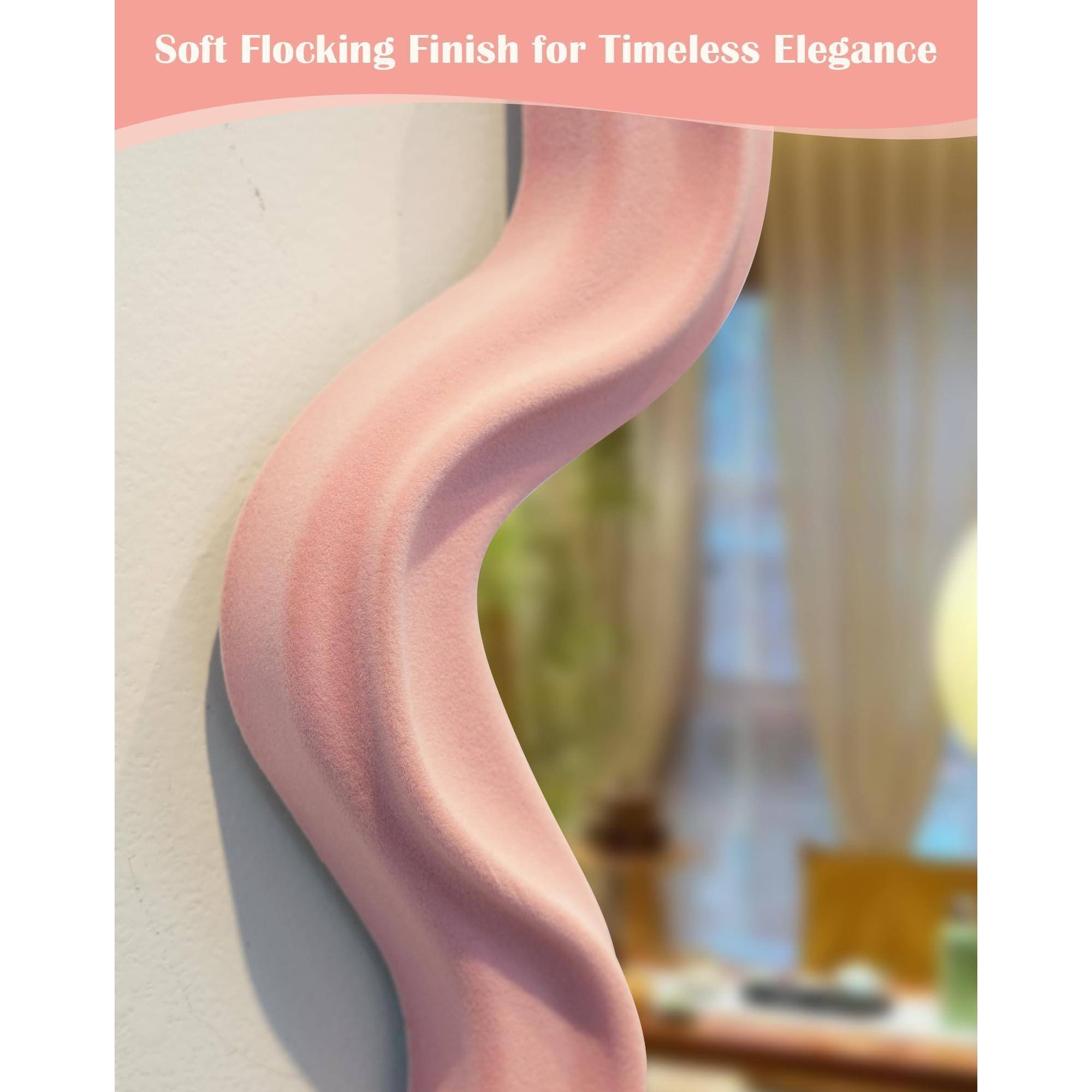 Soft Flocking Finish for Timeless Elegance