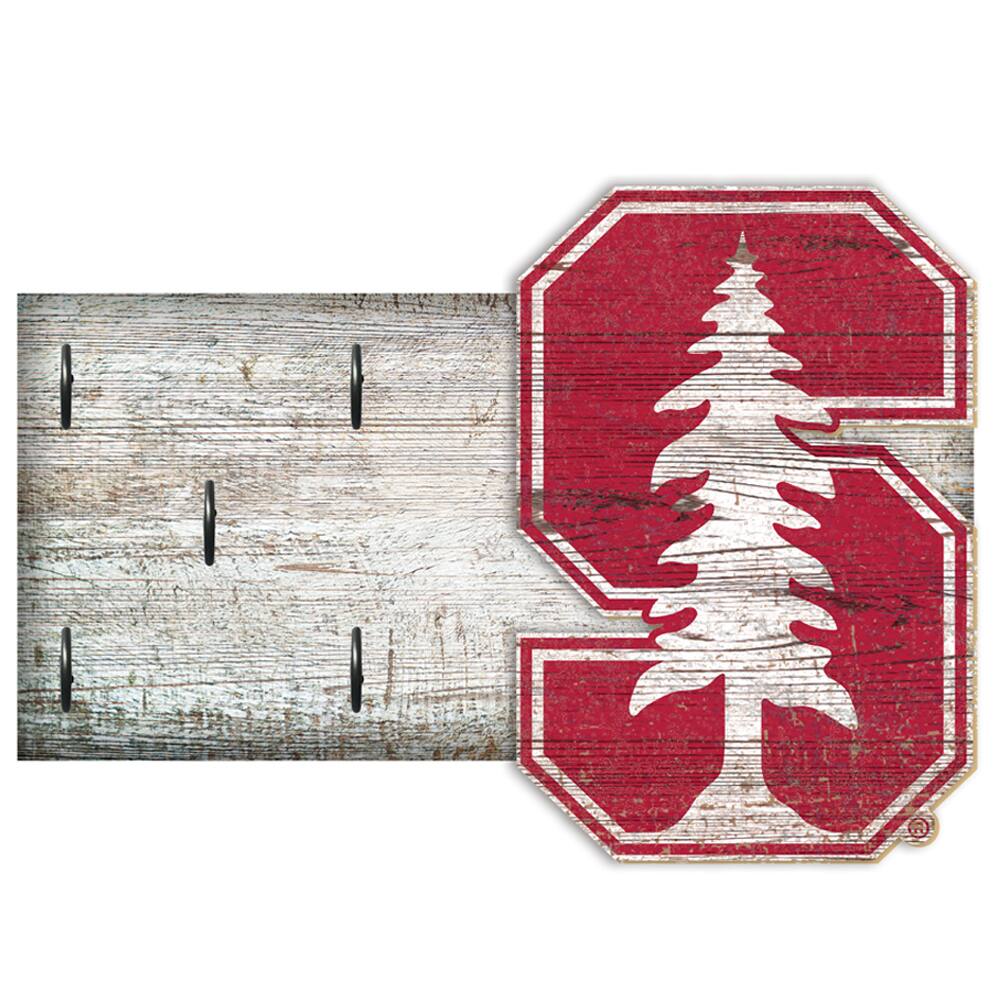 Stanford Cardinal 6" x 12" Mounted Key Holder