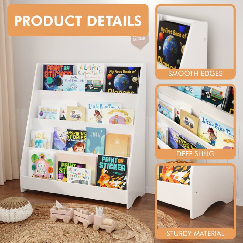 PRODUCT DETAILS

- PRINT BY STICKER
- A Letter from Your Teacher Smile
- My First Book of Planets
- Little Blue Truck
- INSPIRING STORIES FOR AMAZING BOYS
- PAINT BY STICKER
- YOU'RE MY LITTLE BABY

FEATURES:
- SMOOTH EDGES
- DEEP SLING
- STURDY MATERIAL