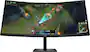HP OMEN - 34" VA Curved WQHD 180Hz AMD FreeSync Premium Gaming Monitor with Adjustable Height (DisplayPort, HDMI) - Black