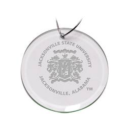 Jardine - Jacksonville State Gamecocks 3'' Round Glass Ornament - Multicolor