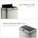 STAY-OPEN FEATURE
Ideal for longer chores
SPACE-SAVING BUTTERFLY LID
Perfect for under-counter and tight spaces