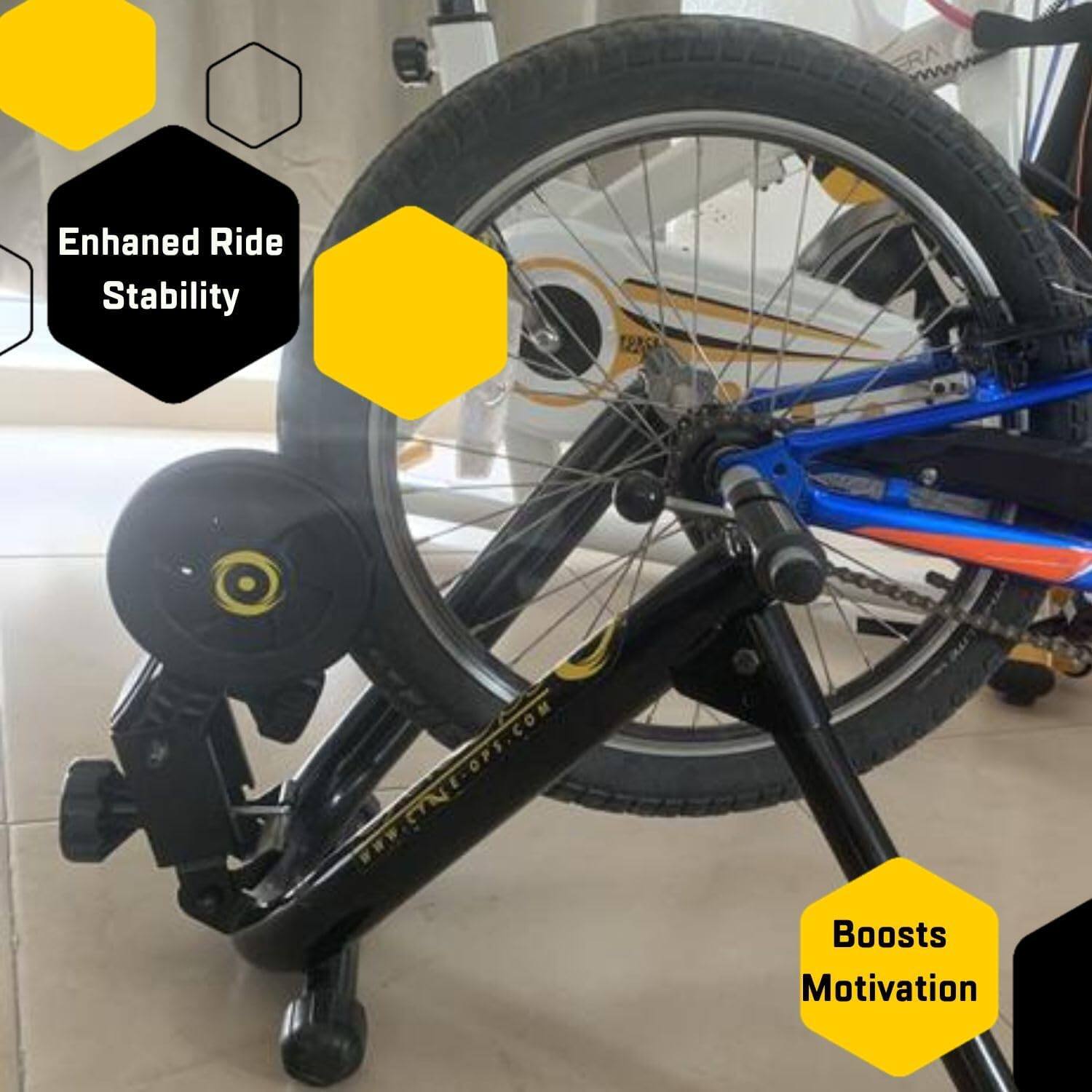 Enhanced Ride Stability  
1ENS E-OPS.COM  
Boosts Motivation