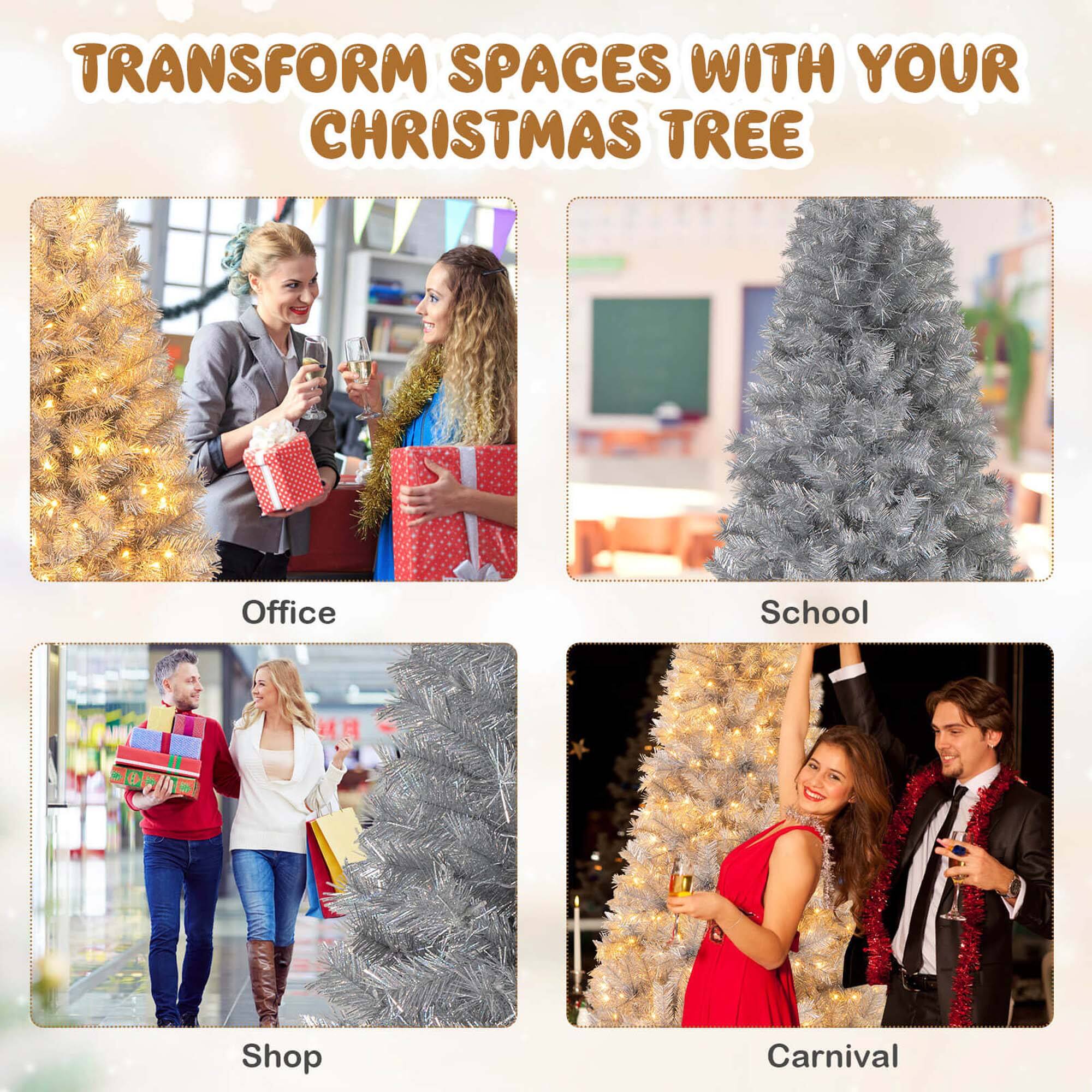 TRANSFORM SPACES WITH YOUR CHRISTMAS TREE
Office
Shop
School
Carnival