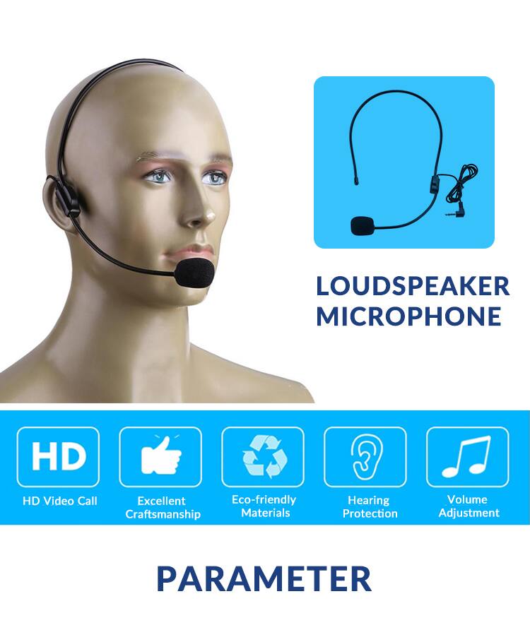 LOUDSPEAKER MICROPHONE

HD Video Call  
Excellent Craftsmanship  
Eco-friendly Materials  
Hearing Protection  
Volume Adjustment  

PARAMETER