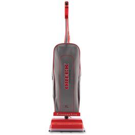 Oreck - U2000RB-1 Commercial Vacuum - Bagged - 12" Cleaning Width - Red, Silver