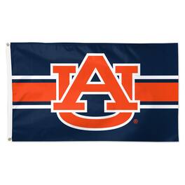 WinCraft - Auburn Tigers 3' x 5' Horizontal Stripe Deluxe Single-Sided Flag - Multicolor