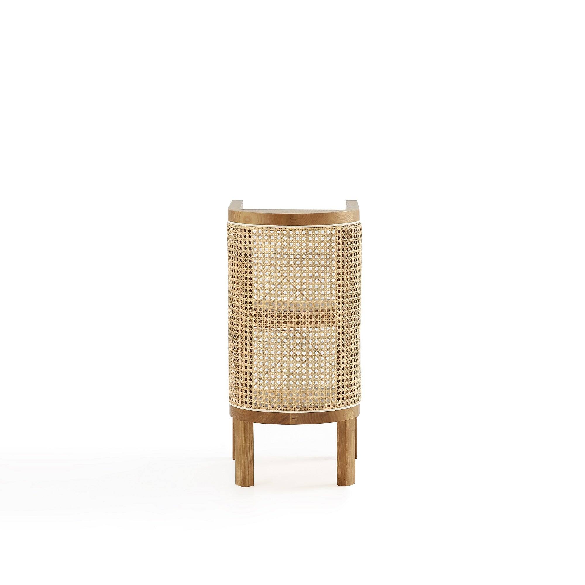 Alt View 3. Manhattan Comfort - Versailles Industry Chic End Table - Natural.
