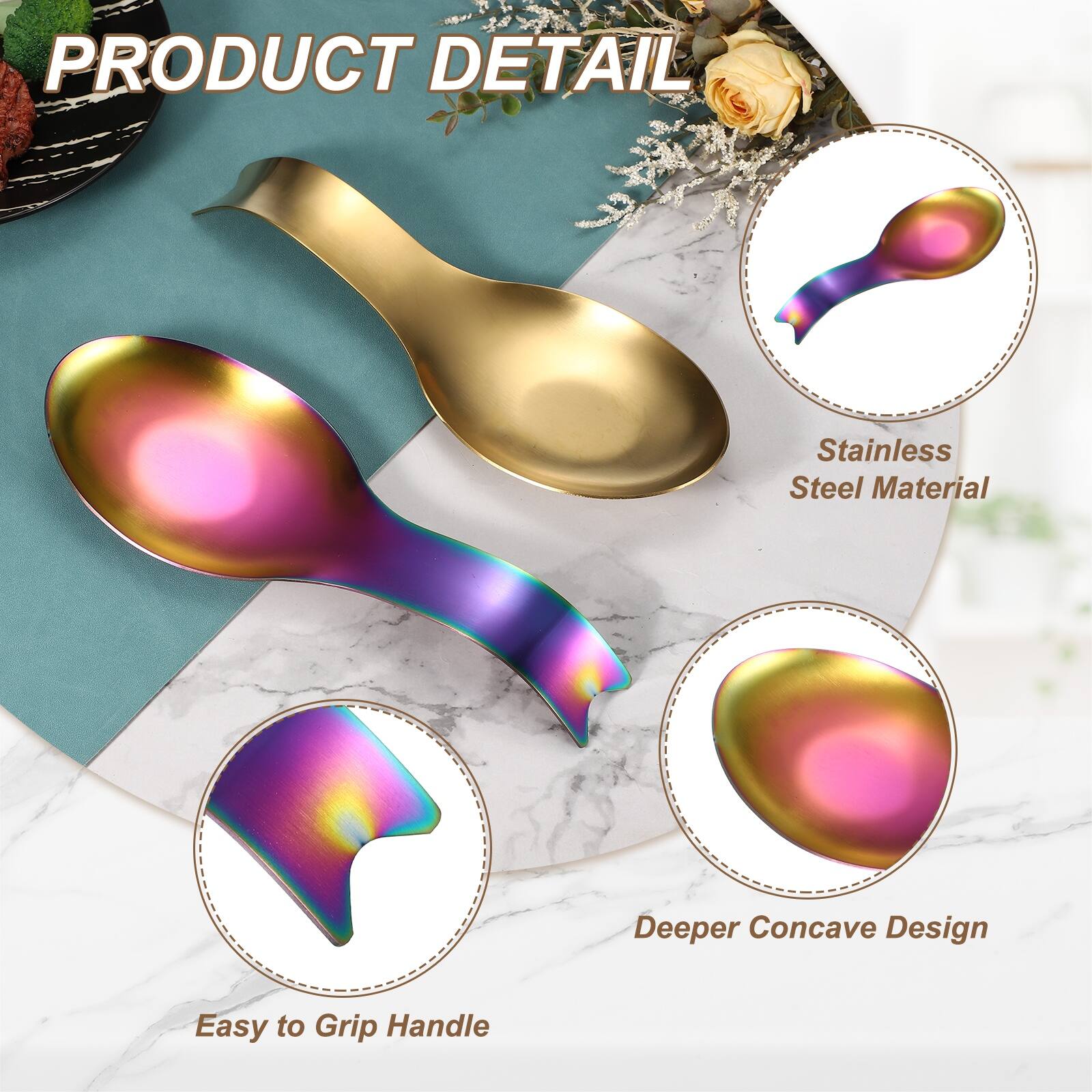 PRODUCT DETAIL

- Stainless Steel Material
- Deeper Concave Design
- Easy to Grip Handle