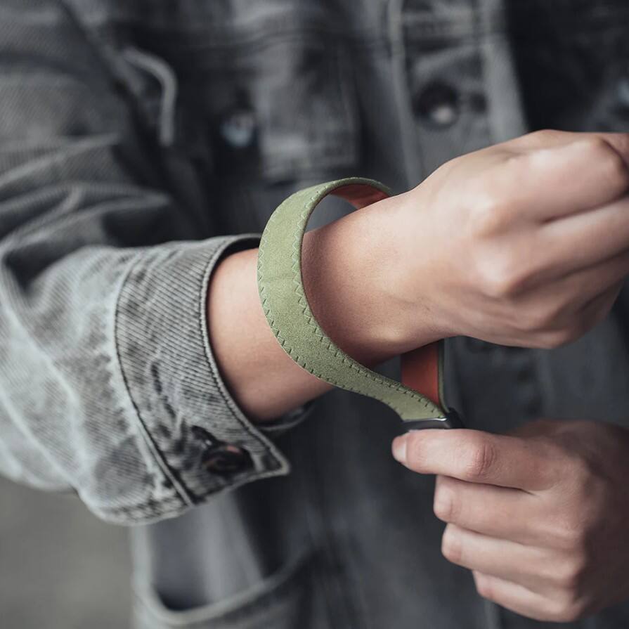 Angle. PGYTECH - PGYTECH Camera Wrist Strap Deep Grey, Magnetic Quick Release Hand Strap for DSLR Mirrorless, 55kg Load, Dyneema Core - Deep Grey.