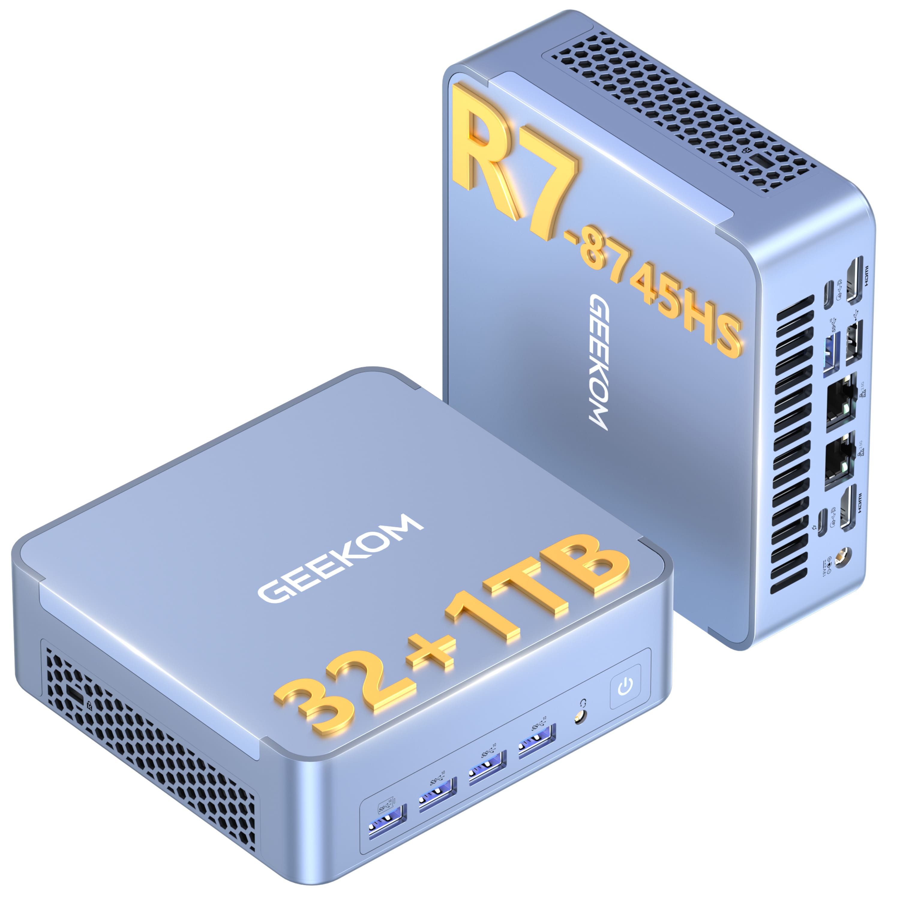 Kamrui H2 Mini PC Intel Core i5 14450HX 32GB(16GB*2) RAM 1TB NVMe