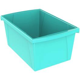 Storex - Medium Classroom Storage Bin, Teal