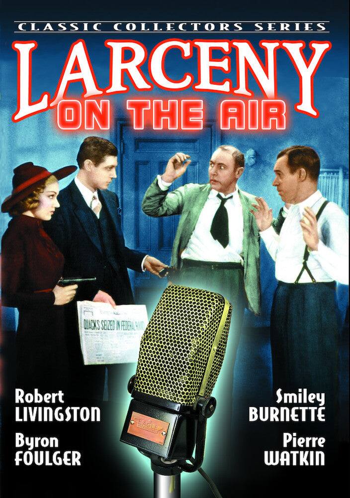 Front. Larceny On The Air - DVD.