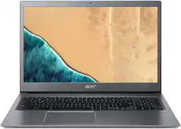 Acer - Refurbished Excellent - Chromebook 715 15.6" Intel i3-8130U 2.2GHz 4GB Ram 128GB Flash Chrome OS | CB715-1WT-39HZ | NX.HPQAA.001 - Steel Gray