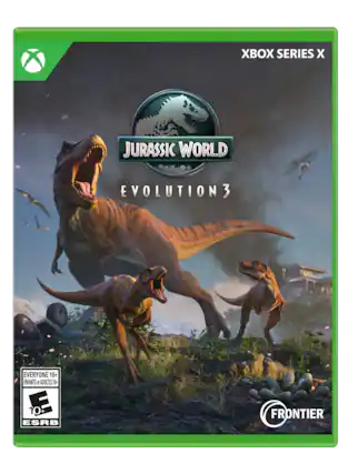 XBOX SERIES X
JURASSIC WORLD EVOLUTION 3
EVERYONE 10+ ENFANTS & ADULTES 10+
ESRB
FRONTIER - E10+ (Everyone 10+)
