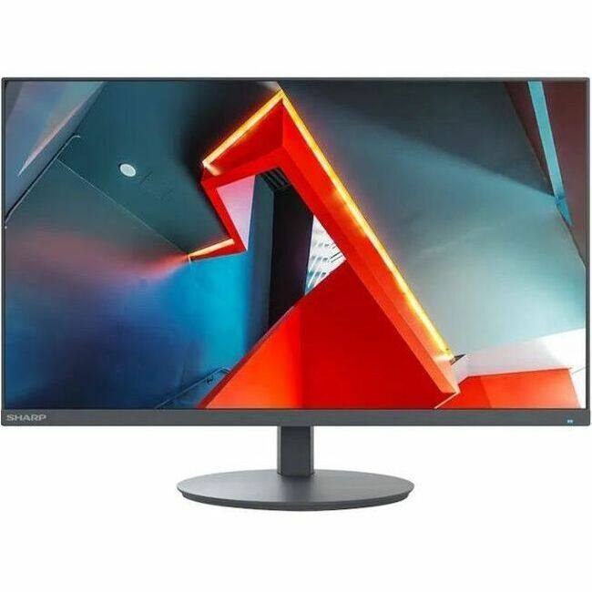 Front. Sharp - Sharp MultiSync DD-E244FL 24" Class Full HD LED Monitor - 16:9 - Black - 23.8" Viewable - In-plane Switching (IPS) - Black.