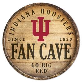 WinCraft - Indiana Hoosiers 14'' Circular Wood Sign - Multicolor