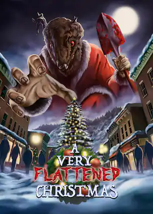 Front. A Very Flattened Christmas - DVD.