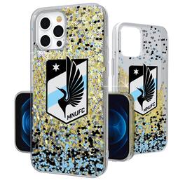 Keyscaper - MLS - Minnesota United FC iPhone Confetti Glitter Design Case - 13 - Multicolor