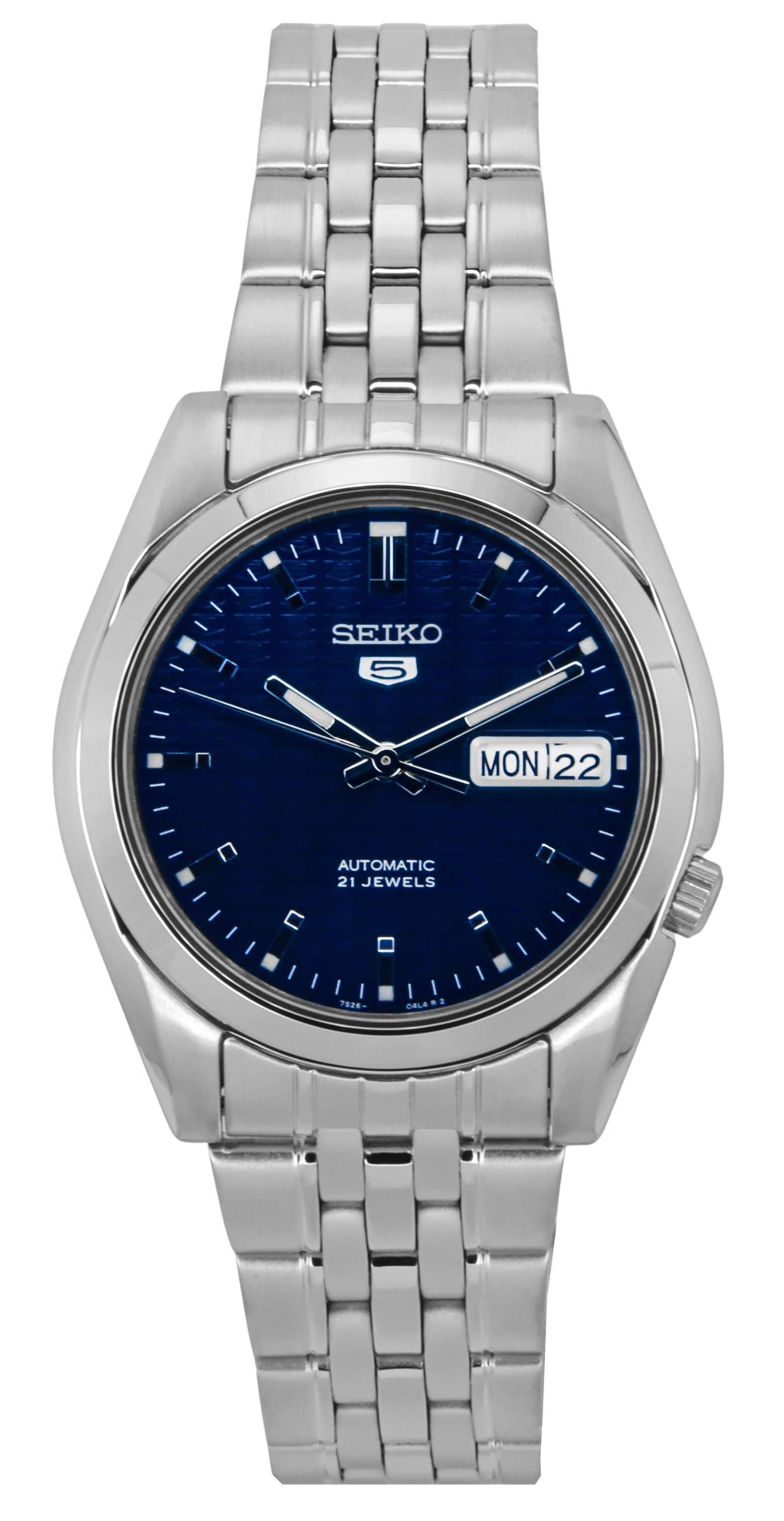 Seiko 5 Automatic SNK357K1 Stainless Steel Black Dial Men's Watch