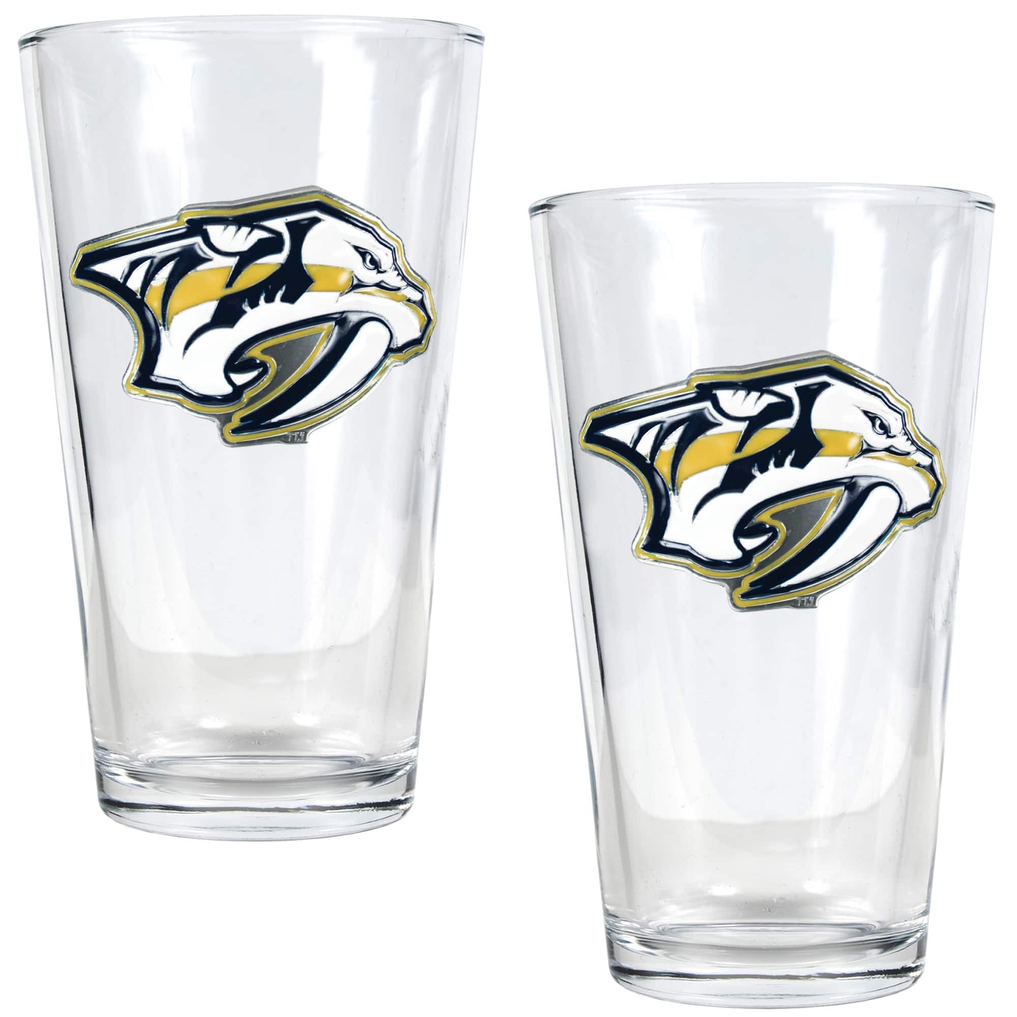 Photos - Glass American Great  Products - Nashville Predators 16oz. Pint  Set - Multicolor 2610266 