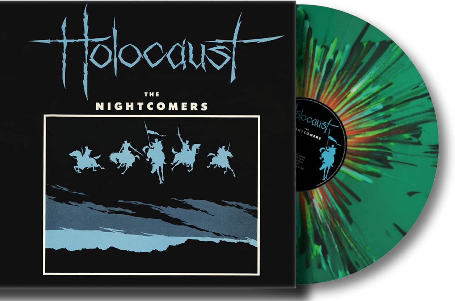 Holocaust - The Nightcomers - Splatter Green Vinyl   - VINYL LP
