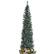Alt View 18. Costway - 6ft Unlit Snowy PVC Artificial Slim Christmas Pencil Tree w/Pine Cones - Green.