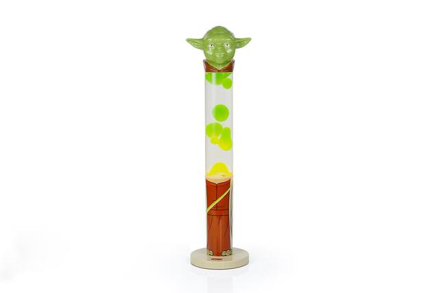 Front. Ukonic - Star Wars Jedi Master Yoda 18-Inch 3D Top Motion Lamp Mood Light - Green.