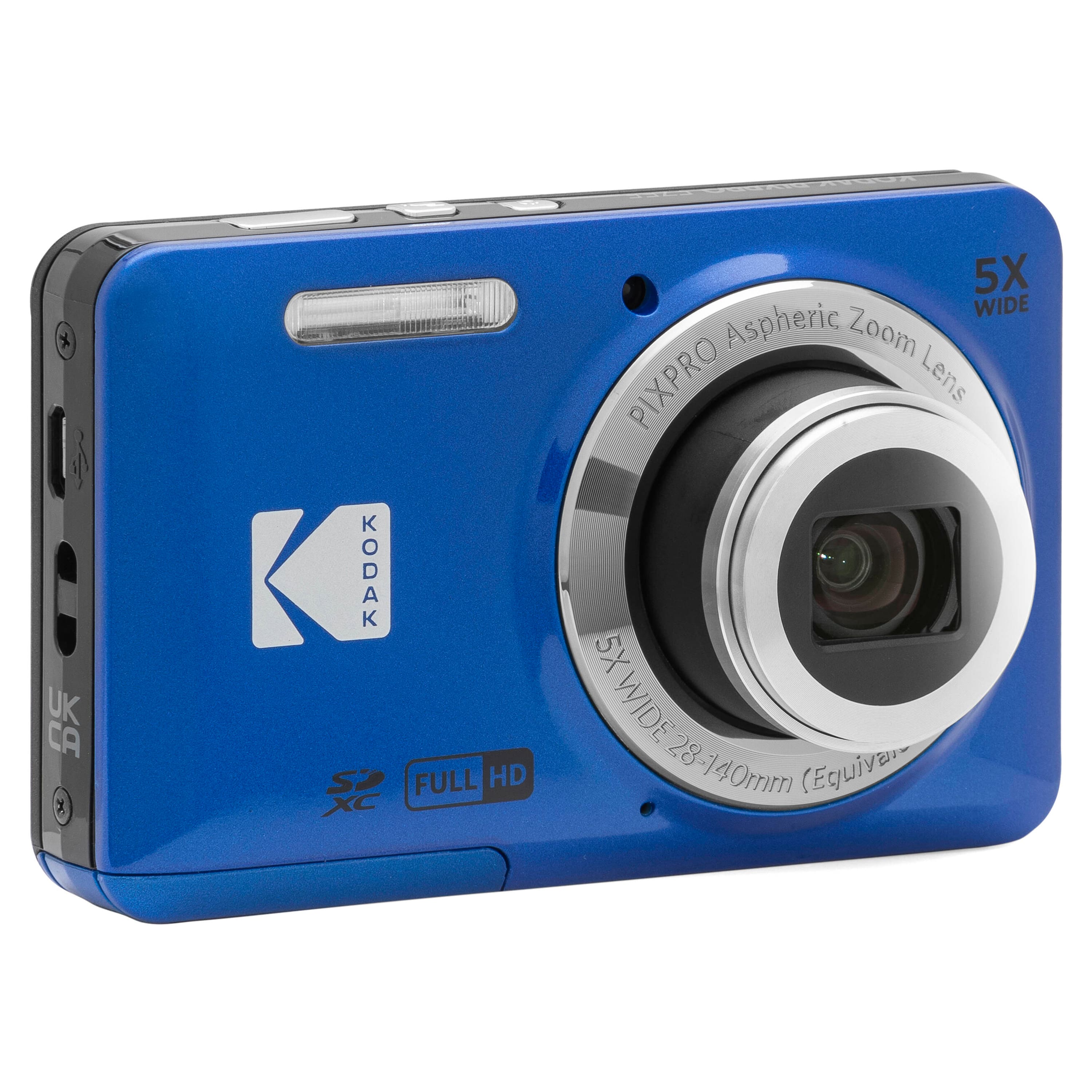 Kodak PIXPRO FZ55 16.4 Megapixel Compact Camera Blue FZ55-BL