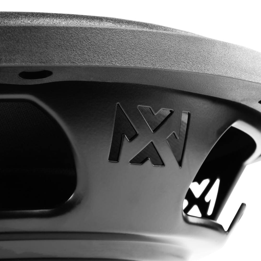 Alt View 4. NVX - ESW124 500W Peak (250W RMS) E-Series 12in Dual 4-Ohm Car Subwoofer.