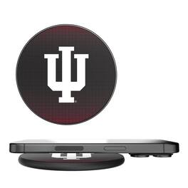 Keyscaper - Indiana Hoosiers 15 Watt Wireless Induction Charger - Black