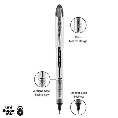 - Sleek, Modern Design
- Airplane-Safe Technology
- Smooth, Even Ink Flow
- uni Super Ink™