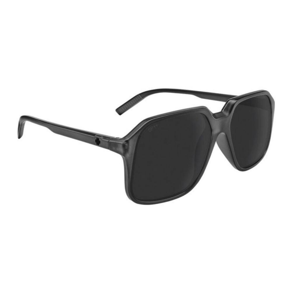 Left. Spy Optic - SPY Optic Hotspot Women Sunglasses with Matte Translucent Black Frame - Black.