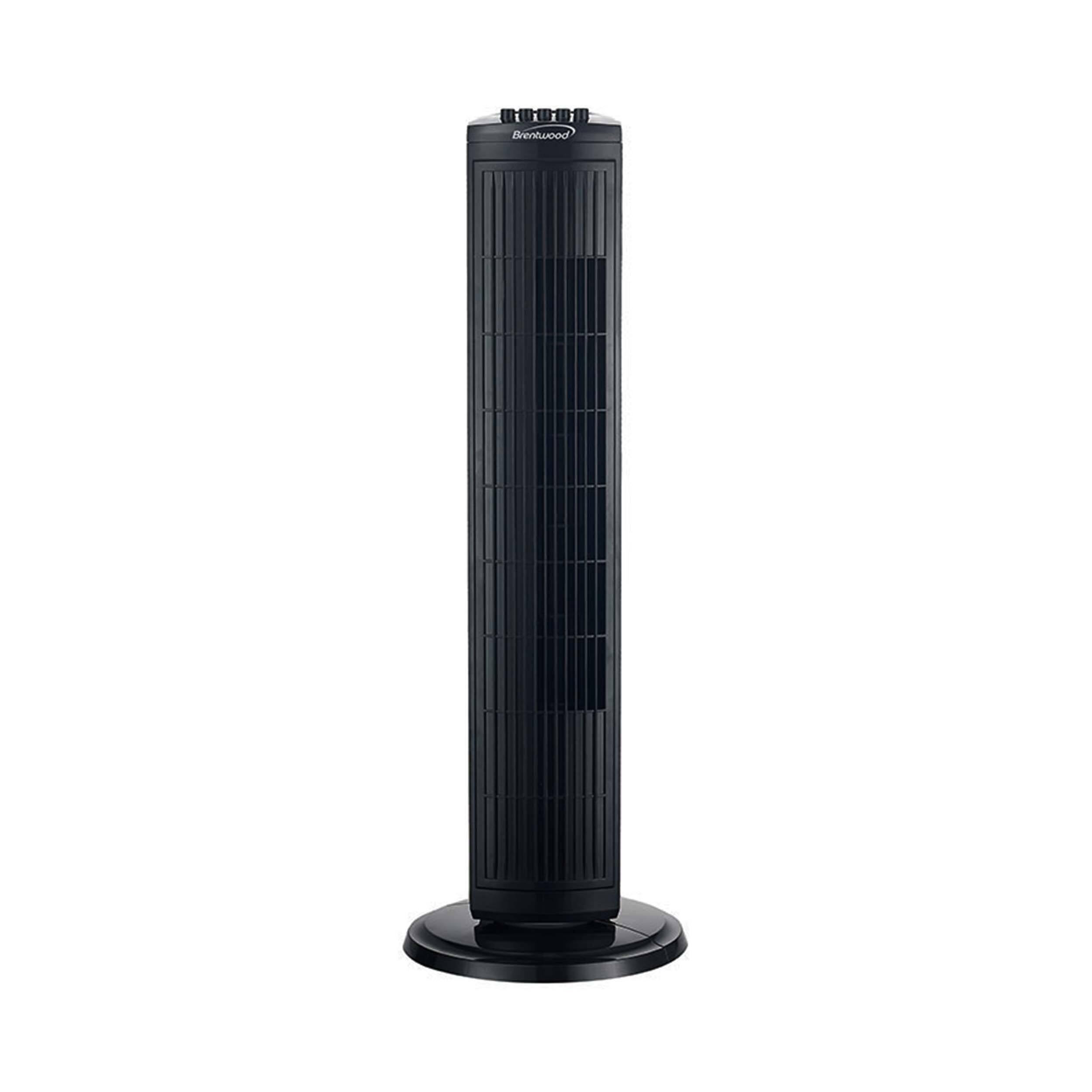 Alt View 1. Brentwood - Brentwood 30 inch Tower Fan - Black.