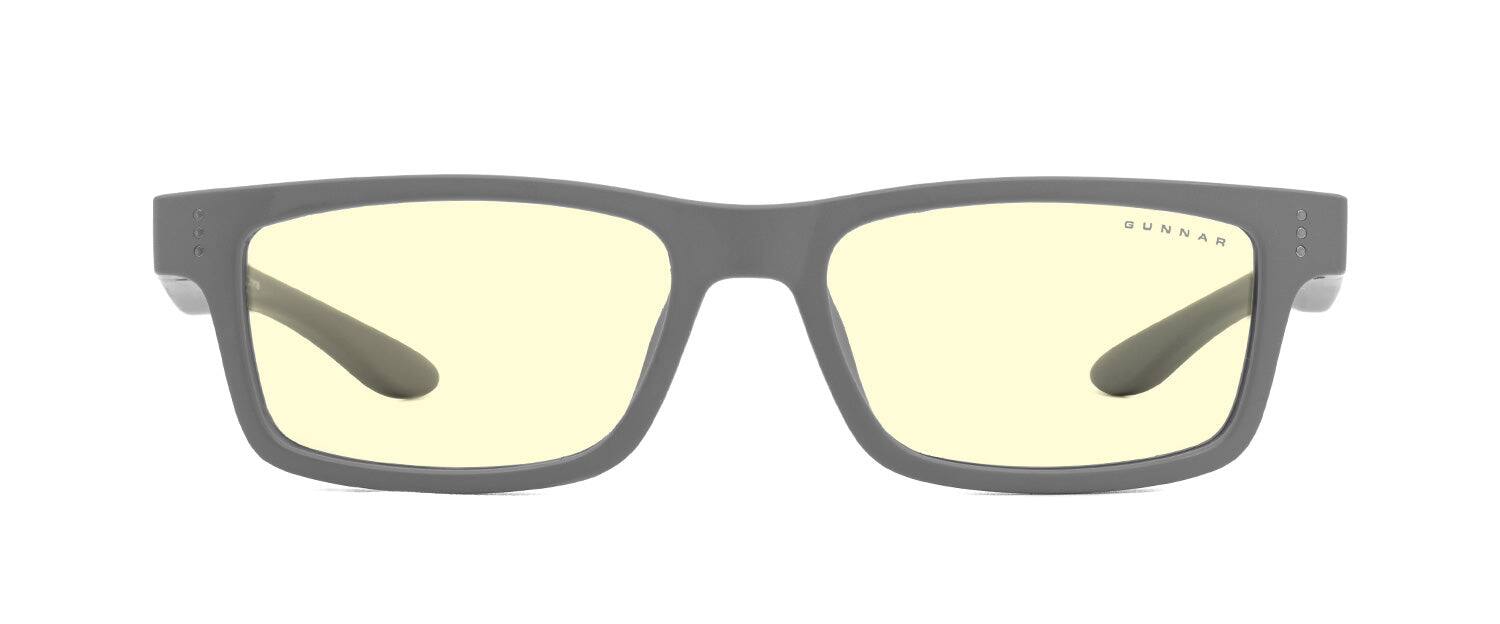 Alt View 1. GUNNAR - GUNNAR Gaming Glasses  -  Cruz Kids Small, Grey, Clear Neutral Lens - Blue Light Blocking, Relieve Dry Eye - Grey.