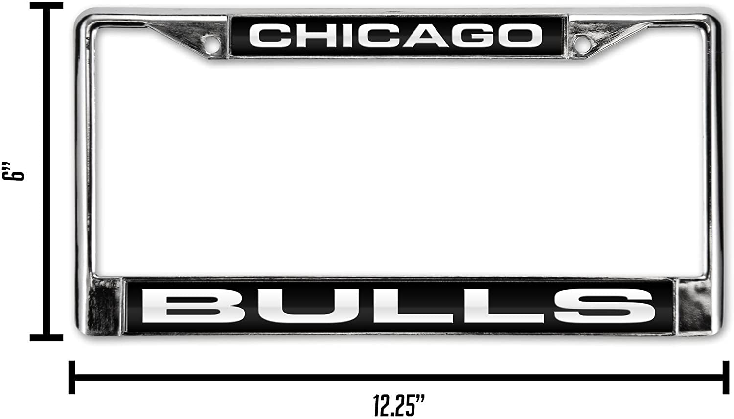 CHICAGO  
BULLS  

6"  
12.25"