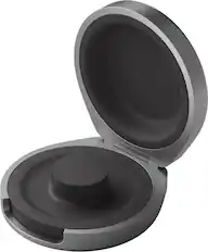 Angle. Oura - The Oura Ring 4 Charging Case Portable Charger - Size 5 - Up to 5 Oura Ring charges - Black.