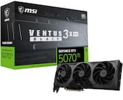 MSI NVIDIA GeForce RTX 5070 Ti 16GB GDDR7 VENTUS 3X PZ OC Edition MSI NVIDIA GeForce RTX 5070 Ti 16GB GDDR7 VENTUS 3X PZ OC Edition