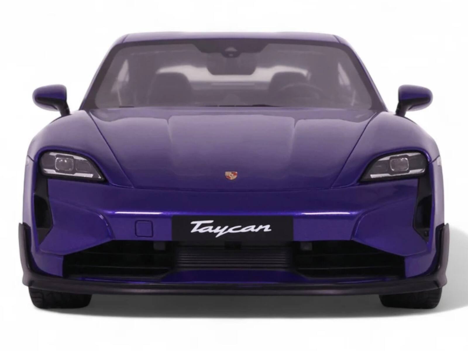 Alt View 5. GT Spirit - 2023 Porsche Taycan Turbo GT Purple Sky Metallic 1/18 Model Car by GT Spirit.