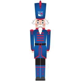 Fan Creations - New York Rangers 46" Nutcracker Leaner - Multicolor
