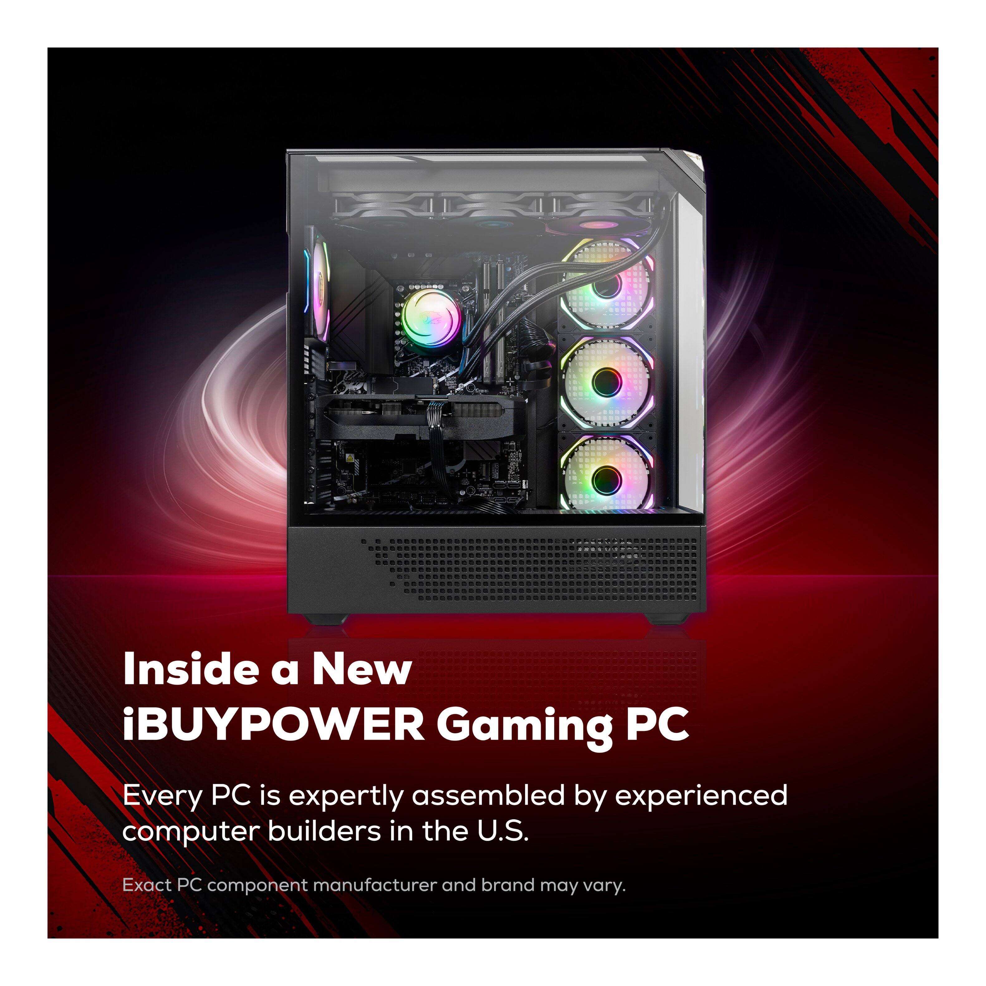 Inside a New iBUYPOWER Gaming PC

Every PC is expertly assembled by experienced computer builders in the U.S.

Exact PC component manufacturer and brand may vary.